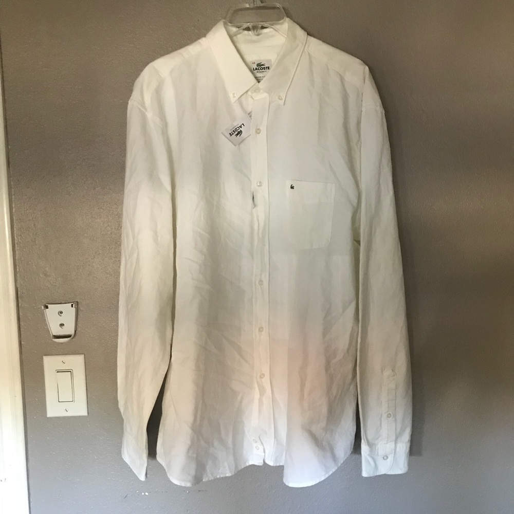 Airy, comfortable Lacoste button up
