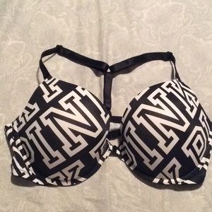 Victoria secret front buckle padded bra.
