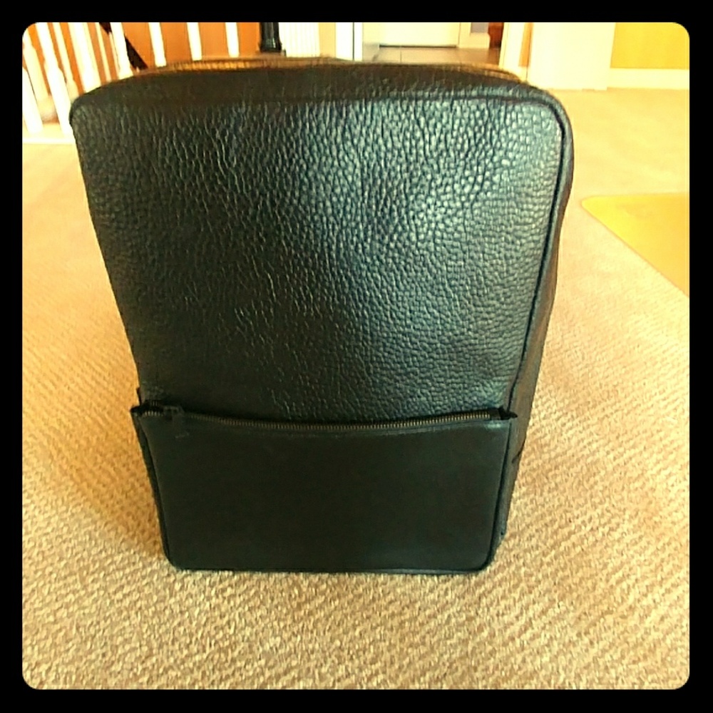 Italian black Leather bag