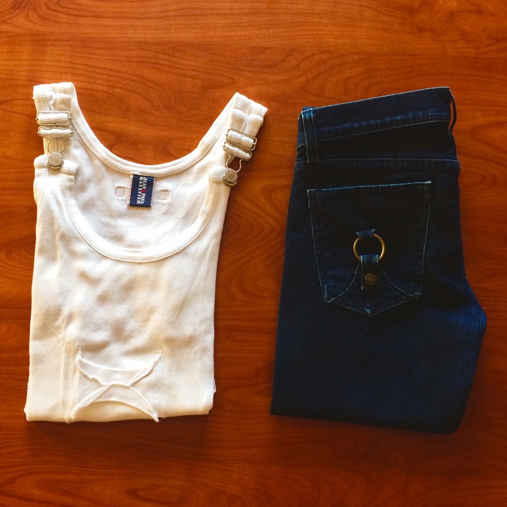 7 for all Mankind bootcut blue-jeans