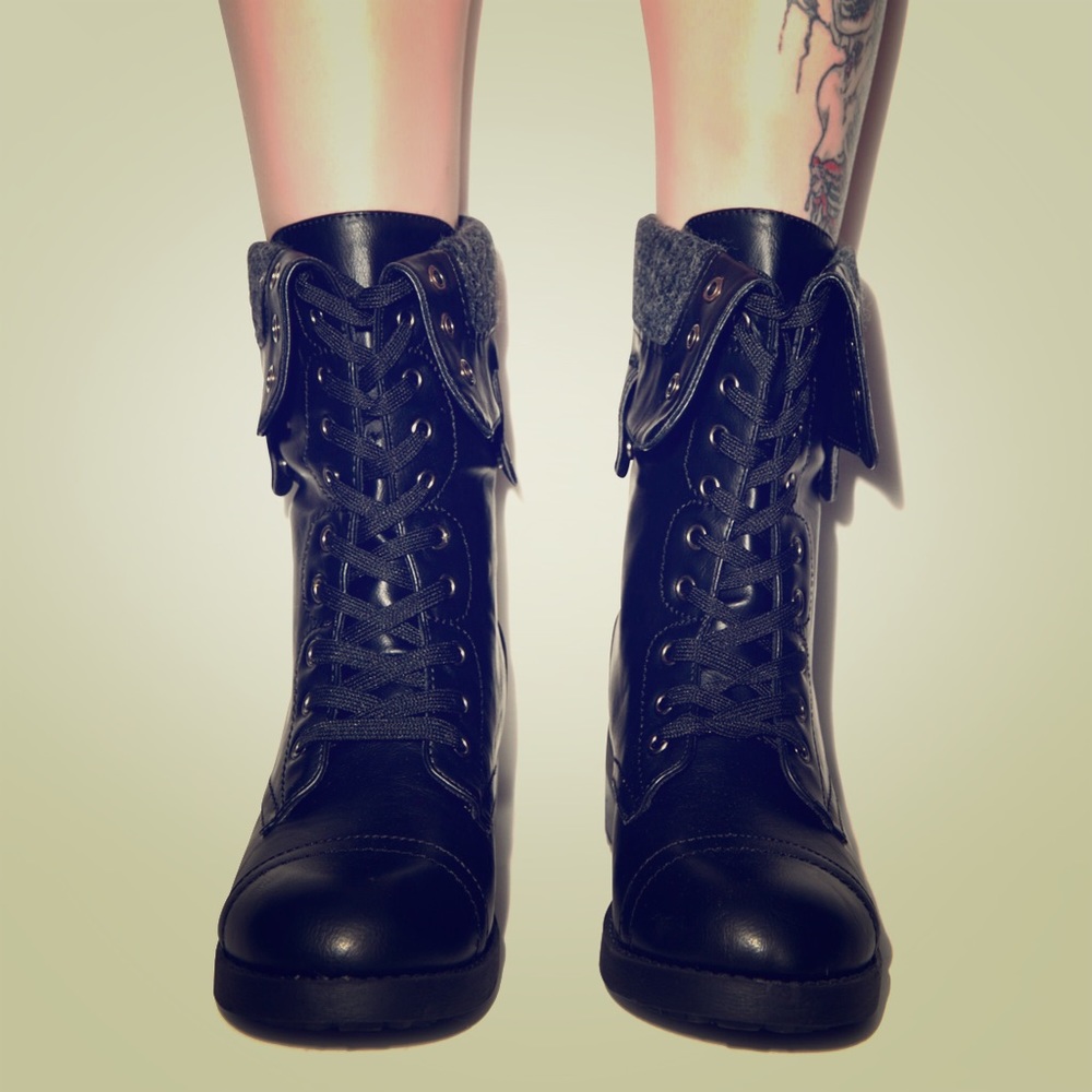 Dolls Kill Recruit Boots