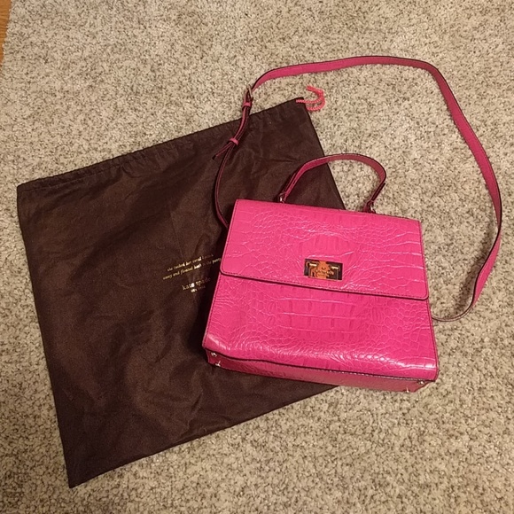 kate spade Handbags - Kate Spade Doris crocodile handbag