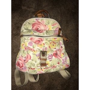 Fossil Floral Backpack