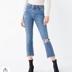 BDG kick flare distressed jeans
