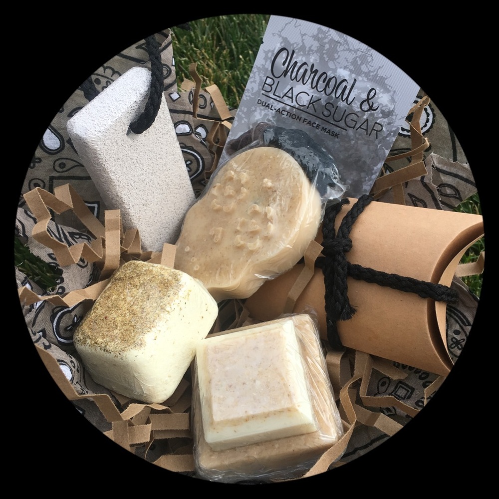 Mens Allspice or Tea Tree Spa Gift Kit