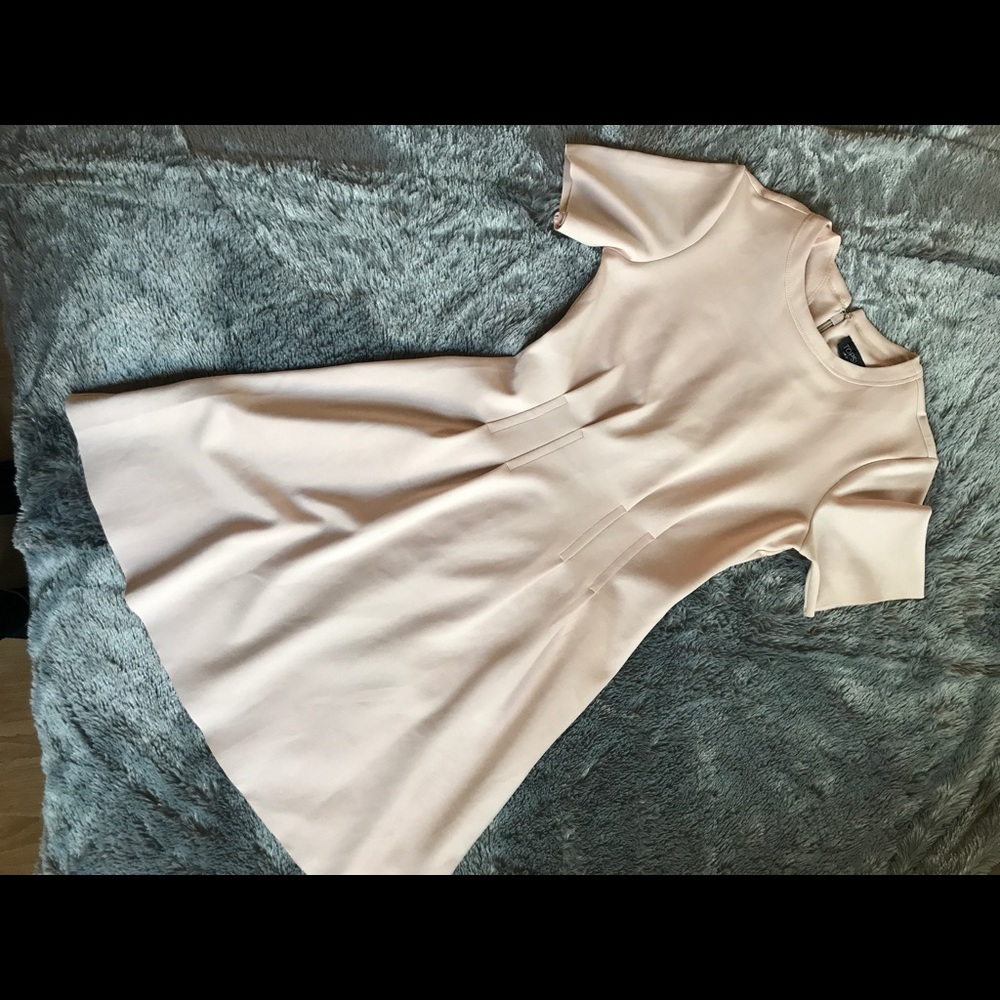 ON HOLD TOPSHOP Pale Pink Dress