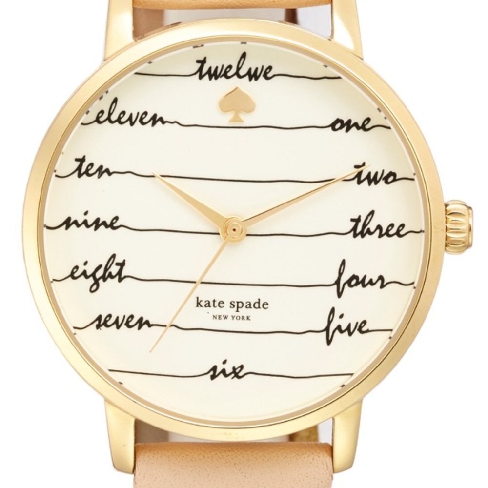 🔥BRAND 🆕 Brown Kate Spade Watch.