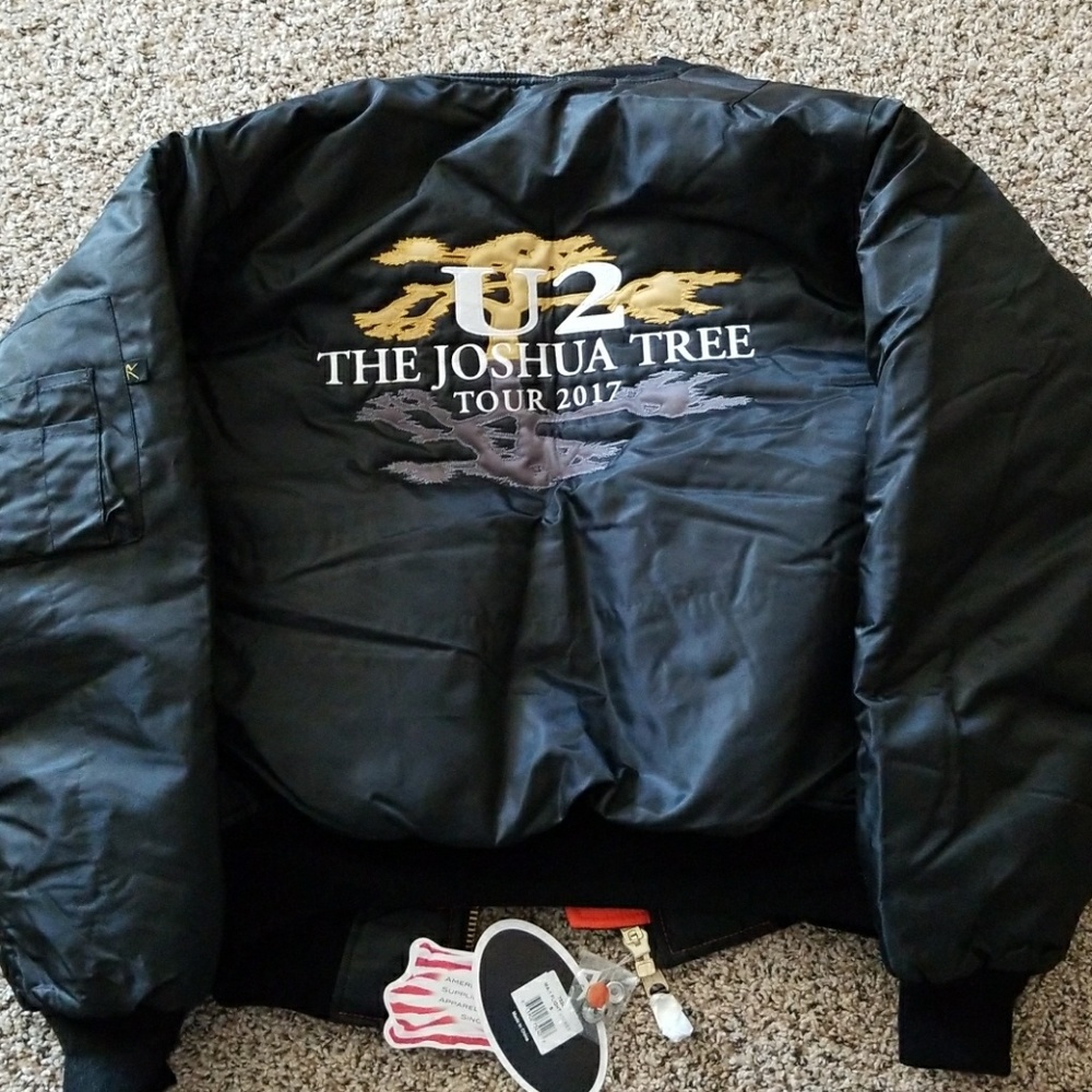 U2 The Joshua Tree tour 2017 bomber jacket