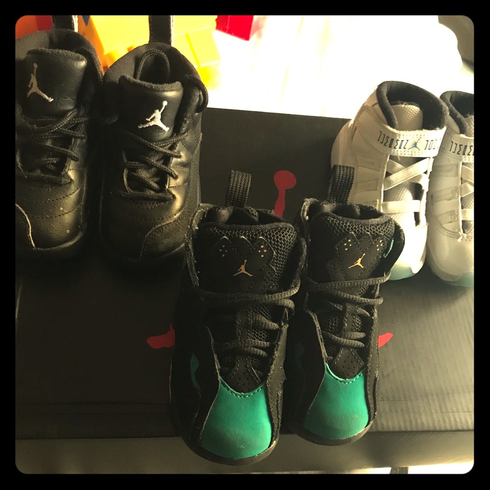 Infant Jordan’s 7’s, 11’s & 12’s