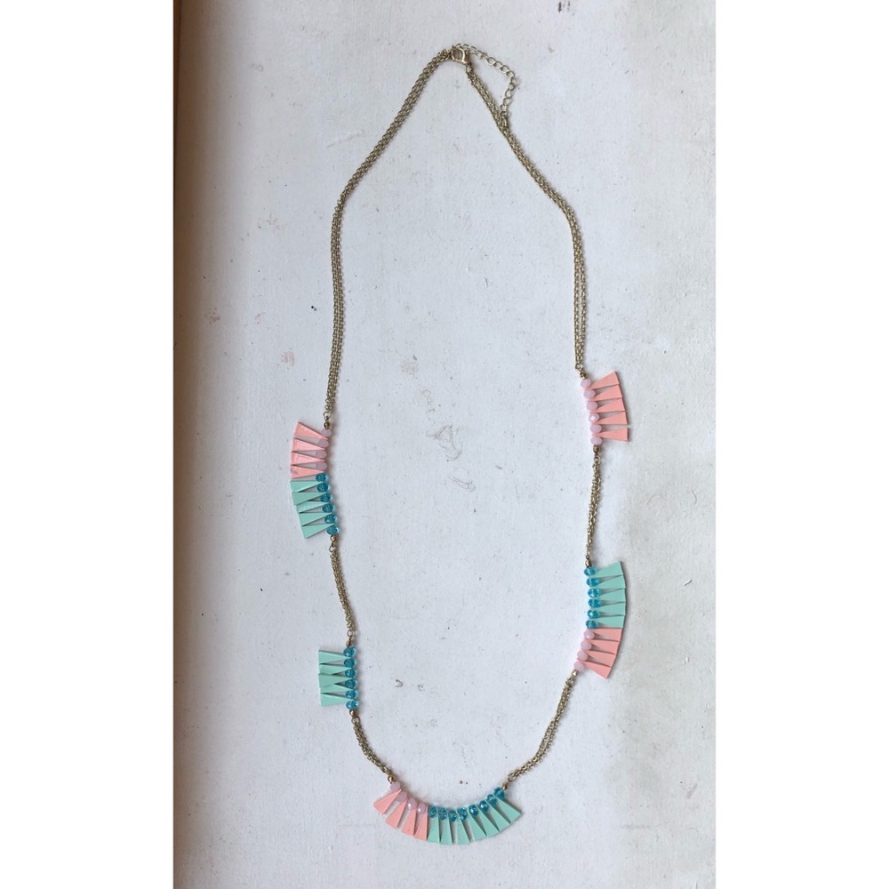 Colorful handmade necklace