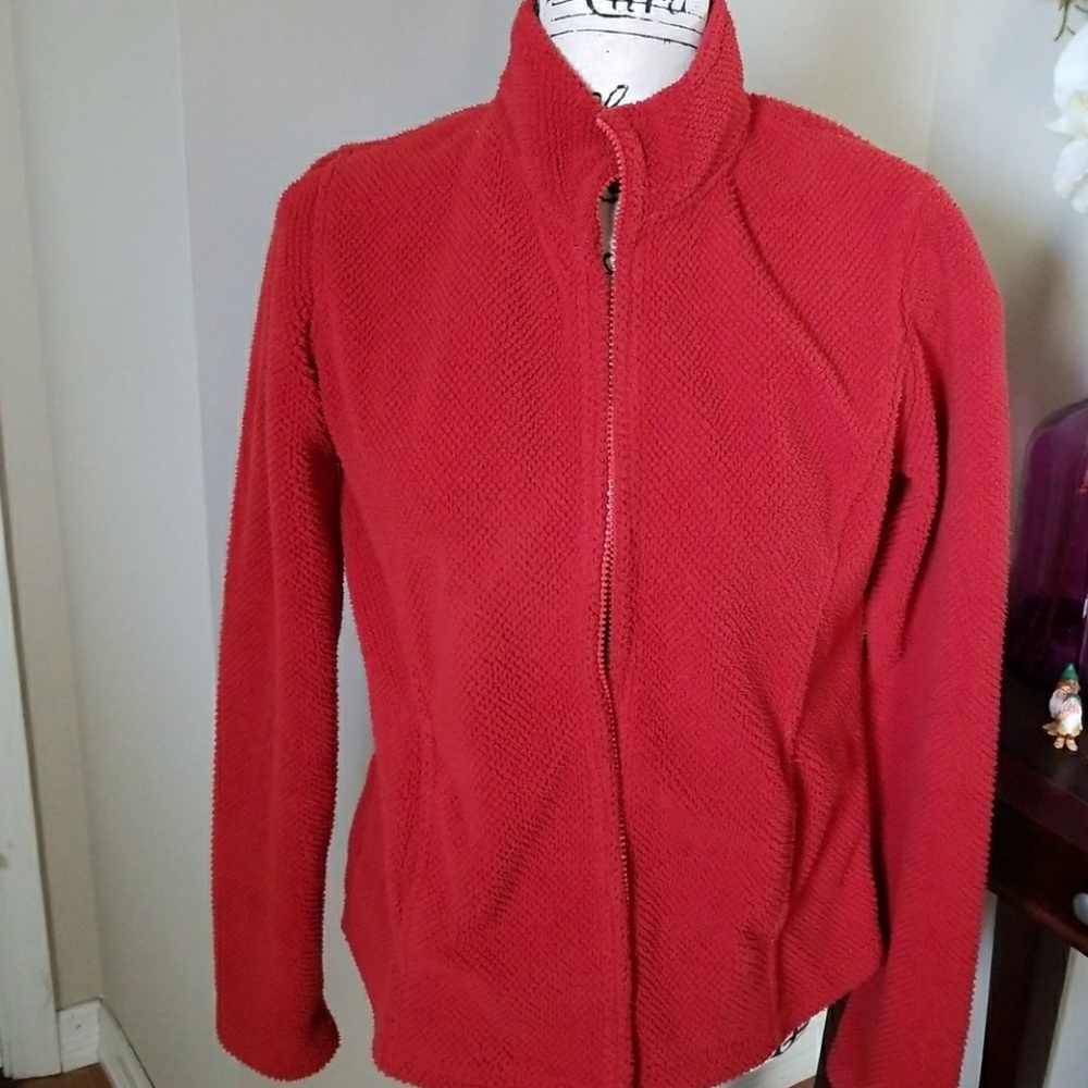 Fleece jacket.