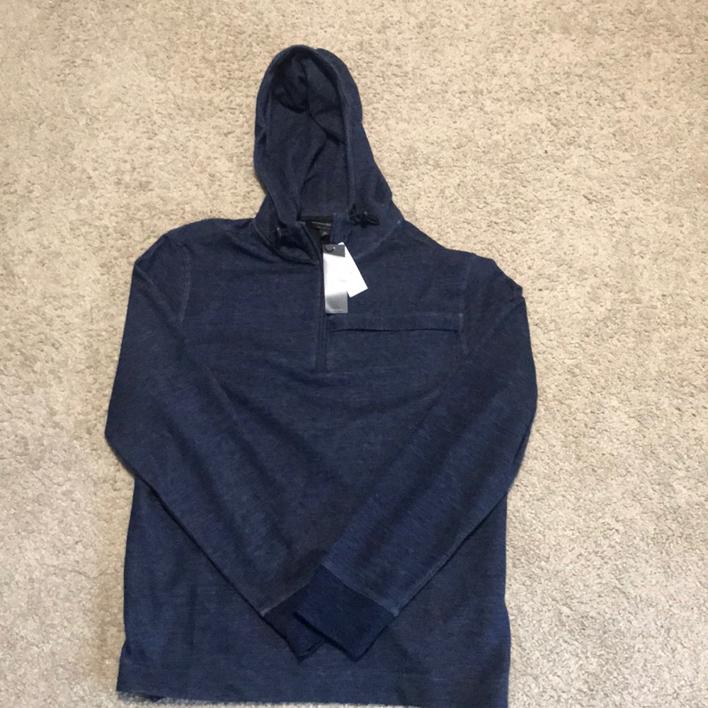 Banana Republic Half Zip Pullover w/ Hoodie