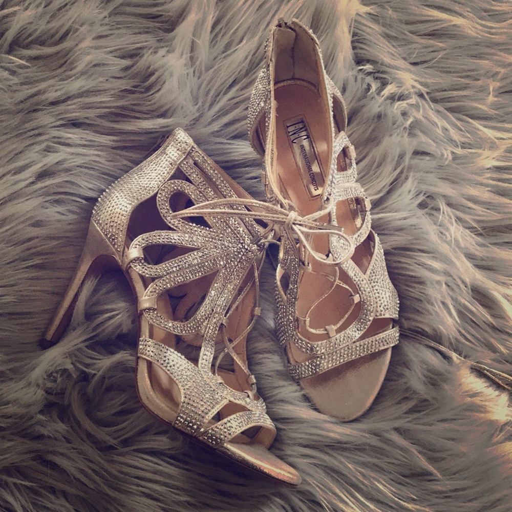 Sparkly heels