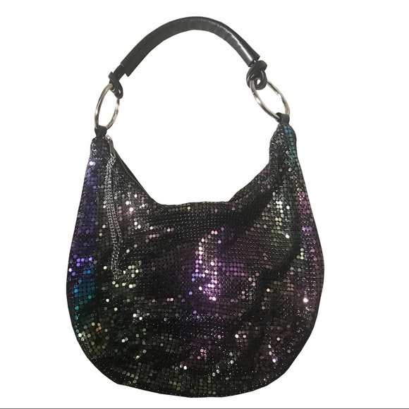 Bebe Bags Bebe Metal Mesh Iridescent Hobo Bag Poshmark