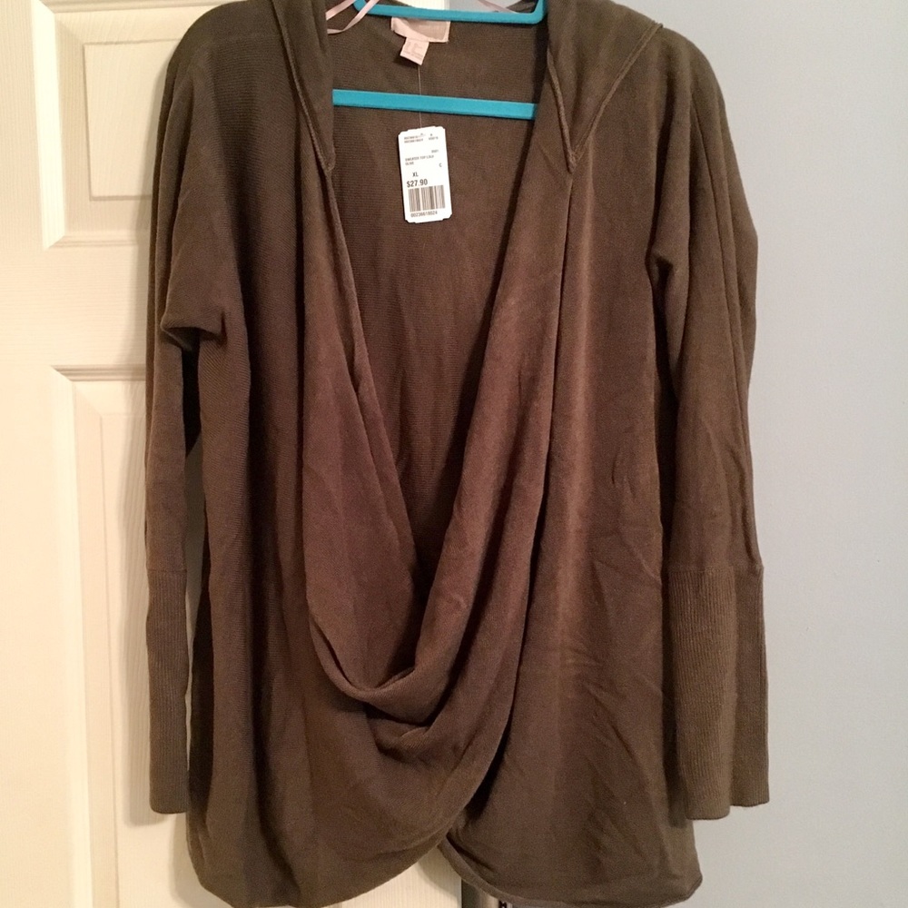 NWT Hooded Sweater