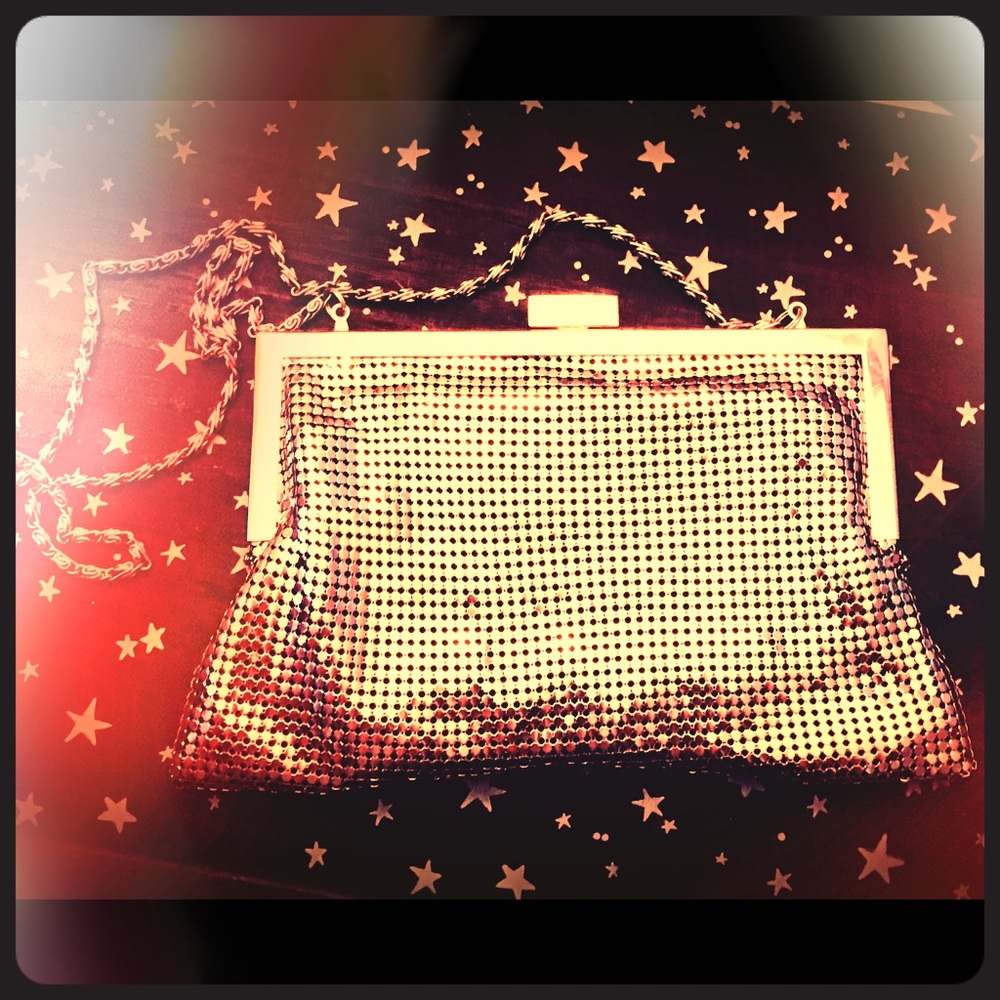 Vintage Chain Mail Evening Bag