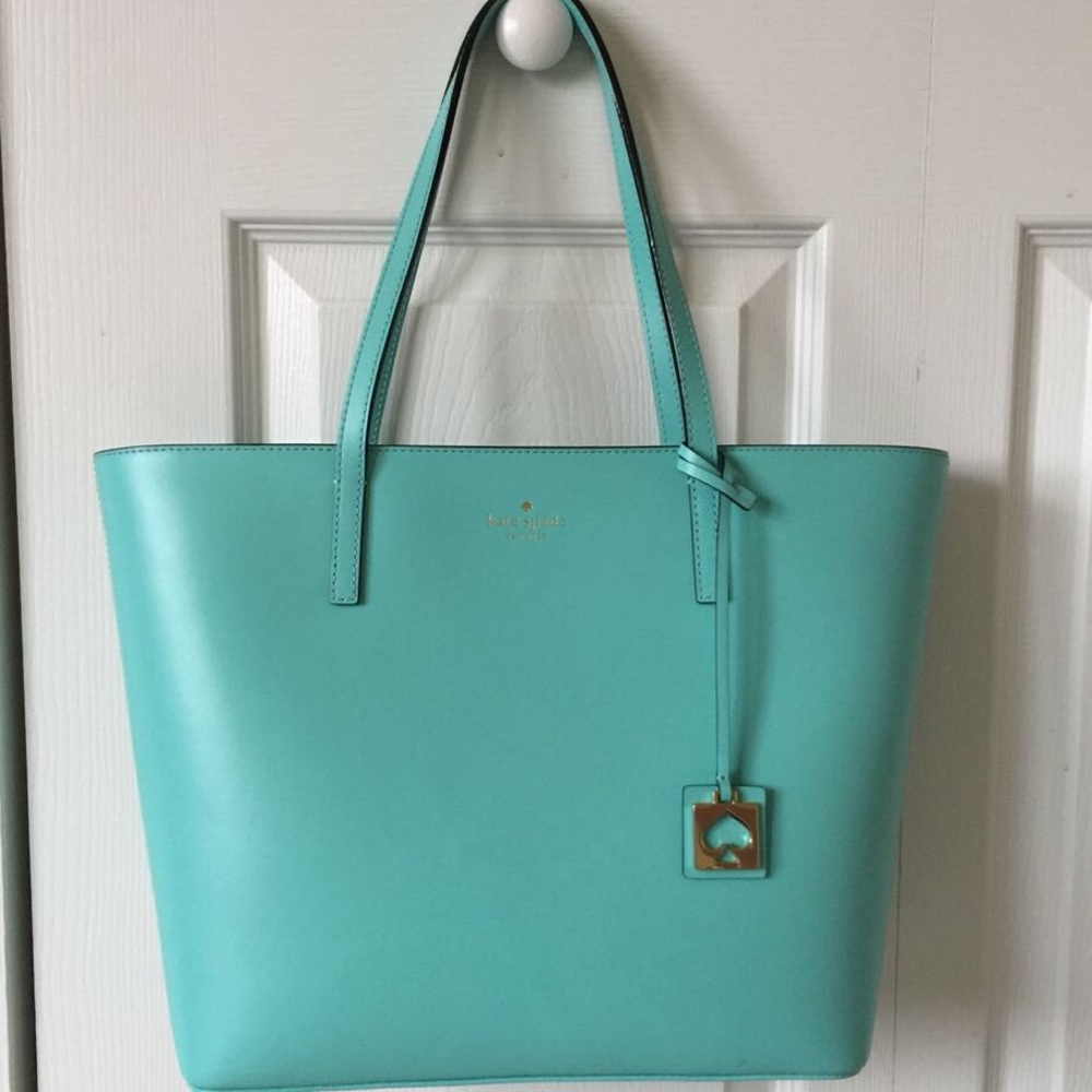 EUC Kate Spade Tote Bag in Mint Color