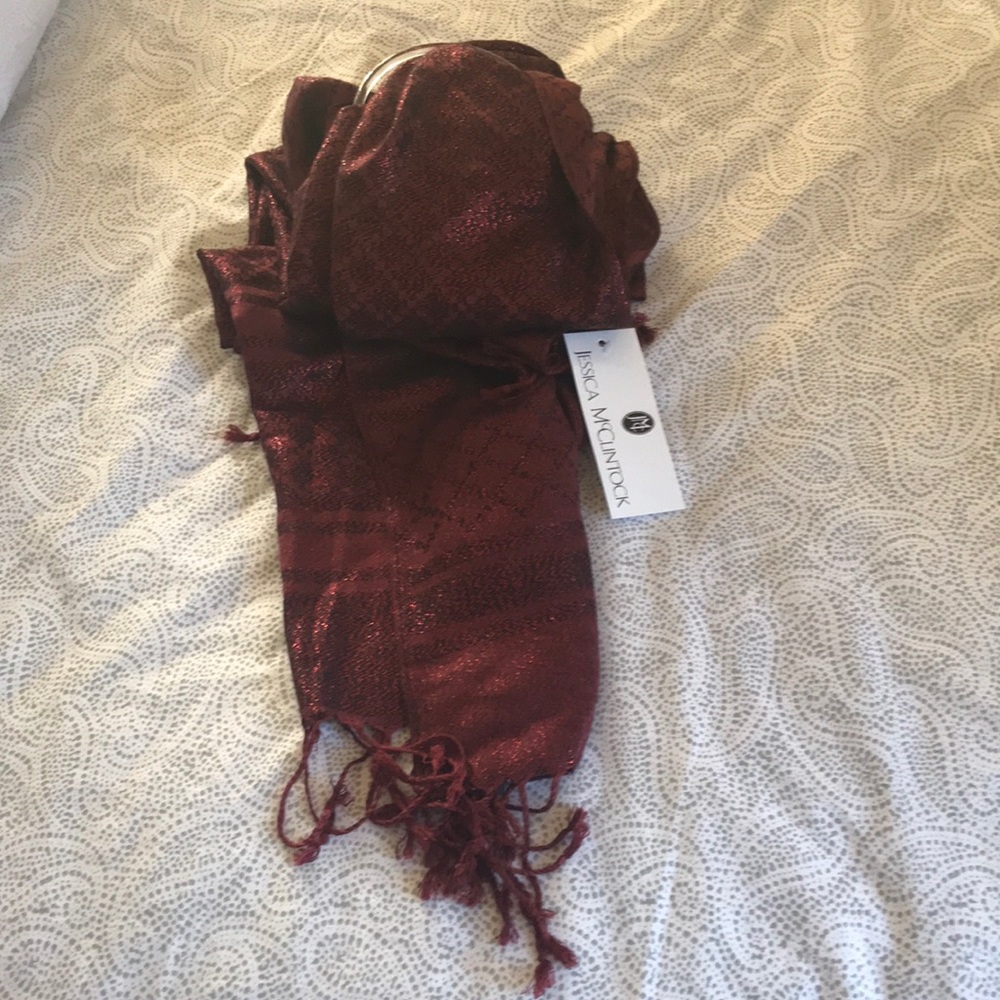 Women Scarf ( Crimson color)