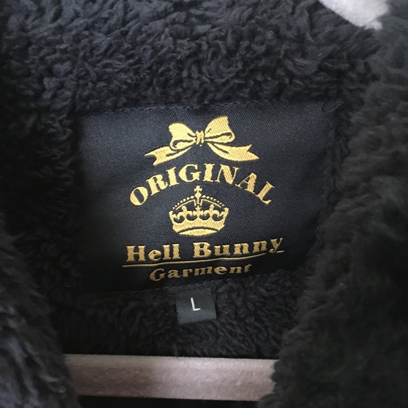 Hell Bunny Mikaela coat rockabilly pinup holiday - Picture 6 of 6