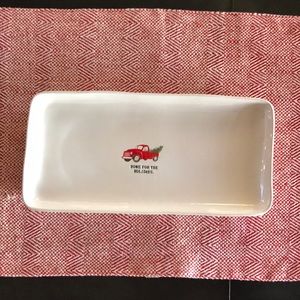 SOLD Rae Dunn- home for the holidays platter