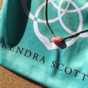 Pink Opal Kendra Scott Choker Necklace