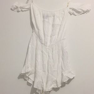 Off the shoulder romper