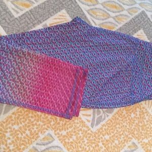 RBX ombré compression capris