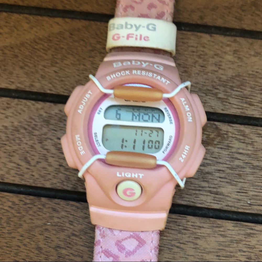 90s Vintage Baby G Baby Pink G Shock