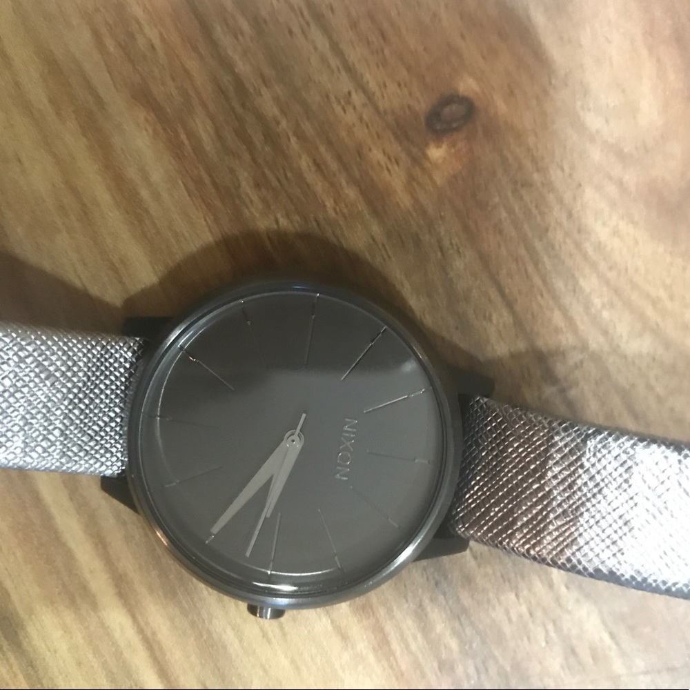 Metallic Nixon Watch