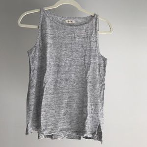 Madewell Linen High-neck Tank