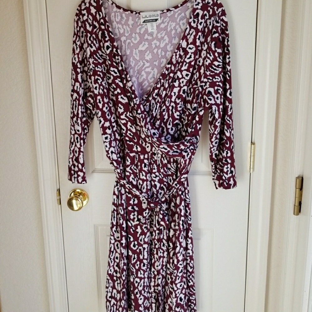 NWT LA GOLD CLOTHING CO DRESS