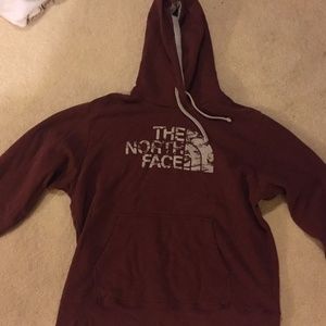 North Face Mens Hooded Sweatshirt