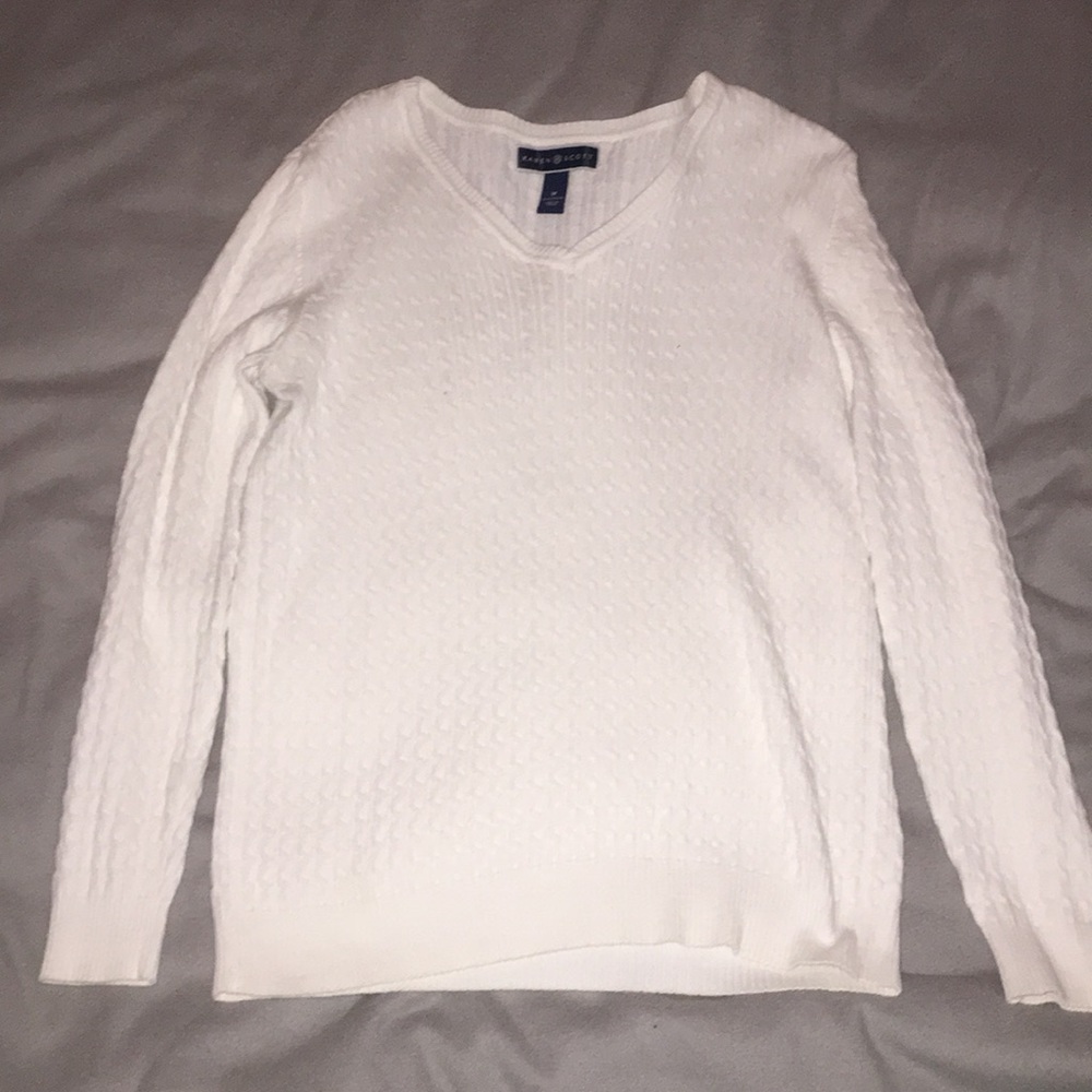 White sweater