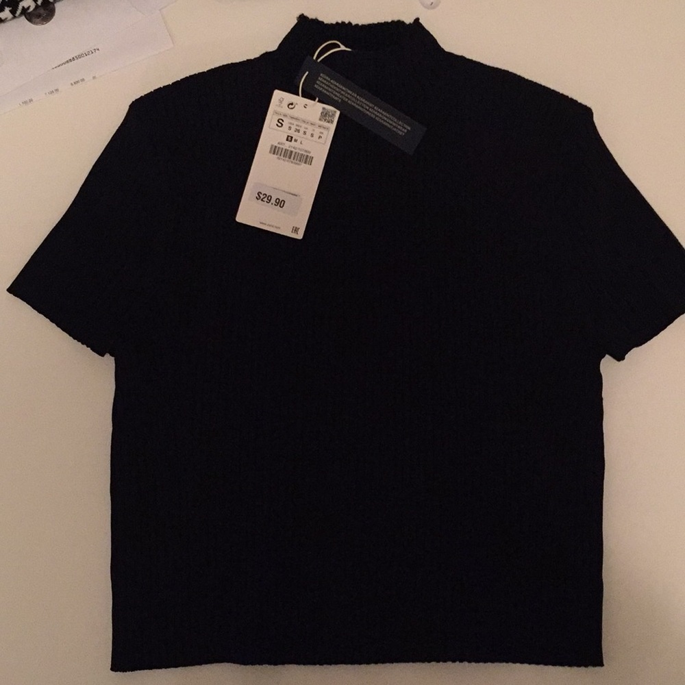 NWT Zara knitwear collection shirt!