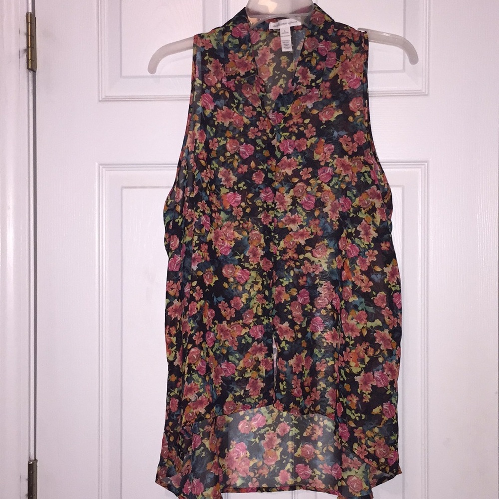 ✨3 for $12✨ Floral high low tunic
