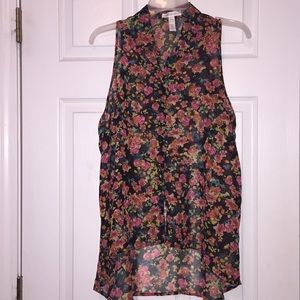 ✨3 for $12✨ Floral high low tunic