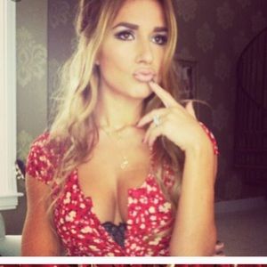 Kimchi blue floral dress