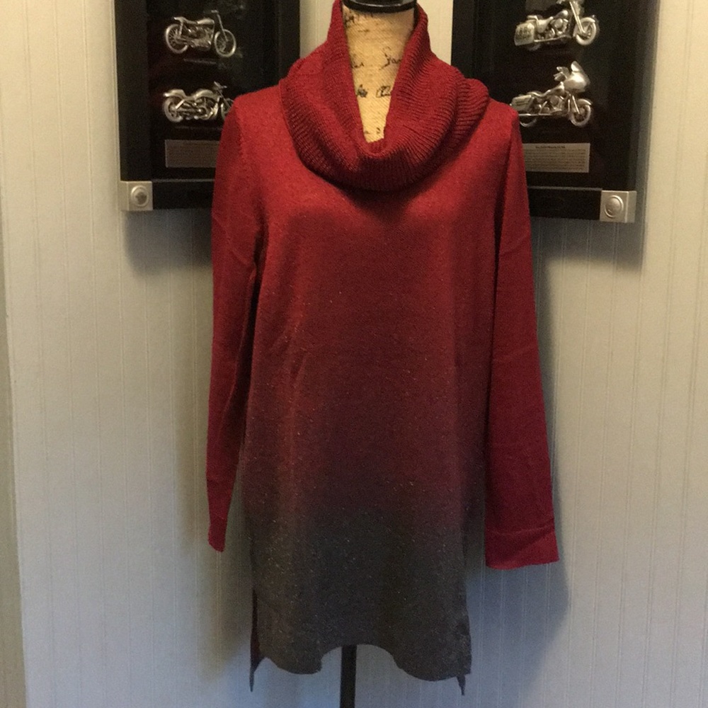 Apt. 9 Sweater with Removable Scarf