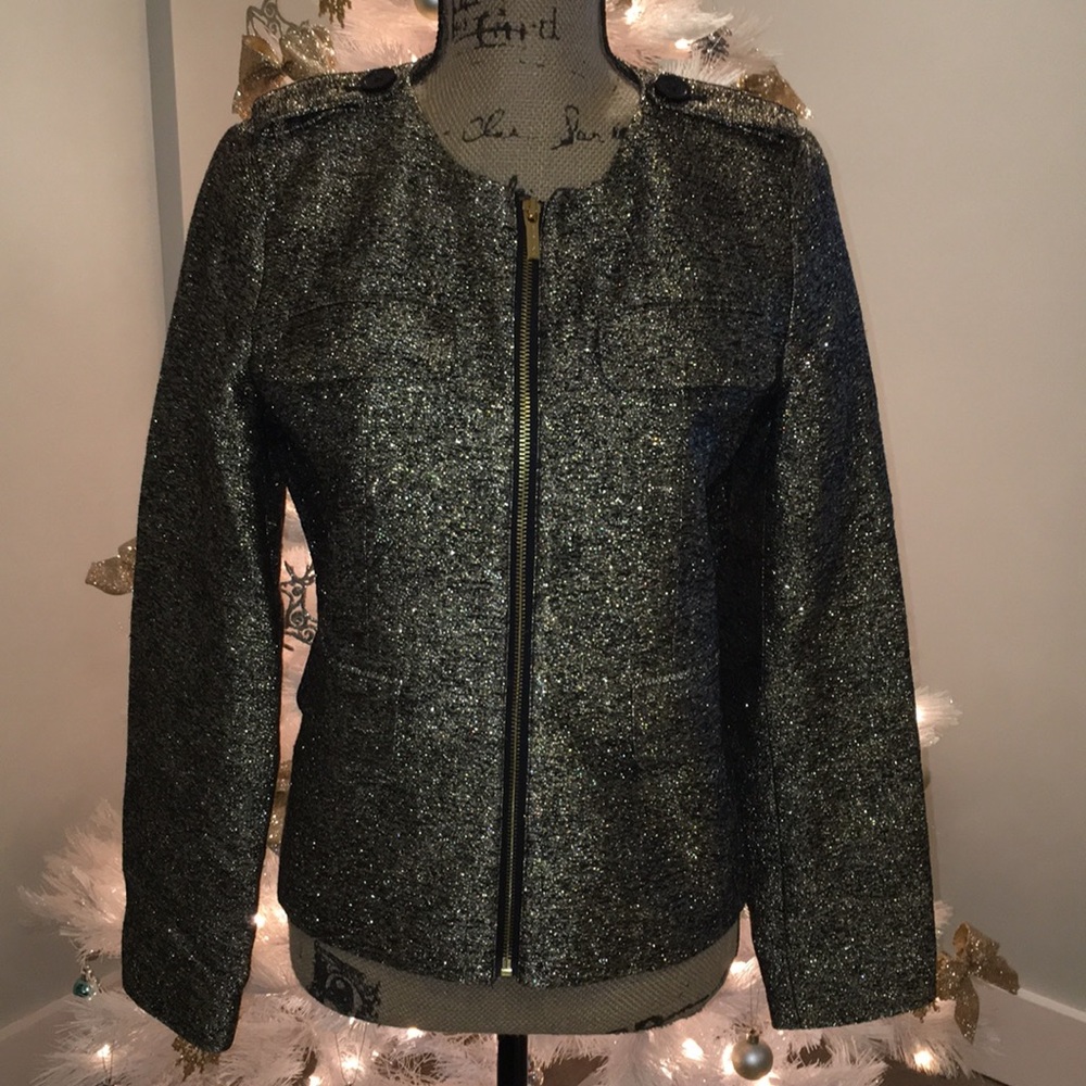 MICHAEL Michael Kors Metallic Jacket