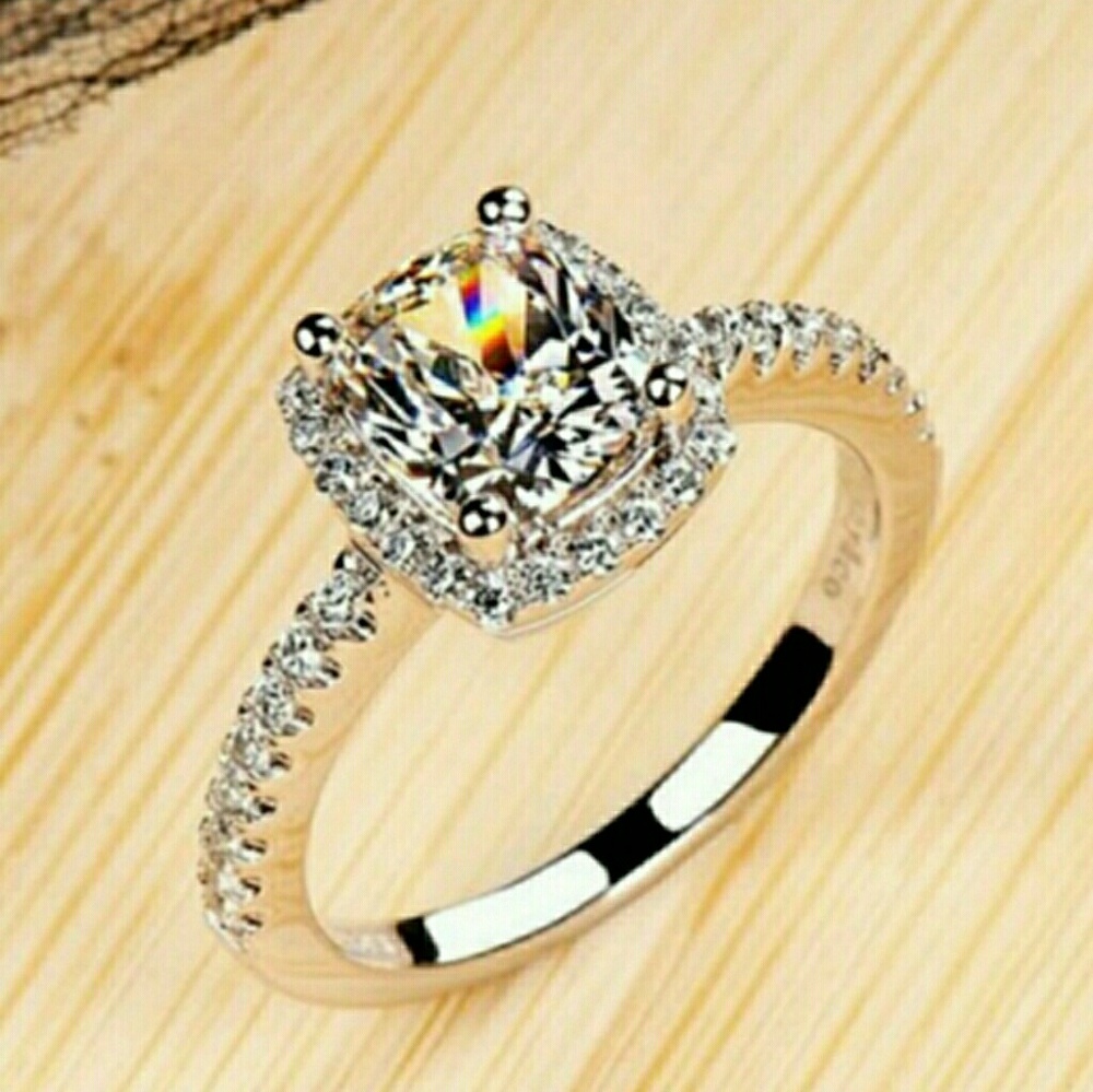 Gorgeous CZ Engagement or Cocktail ring