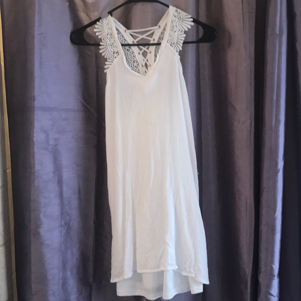 White summer dress