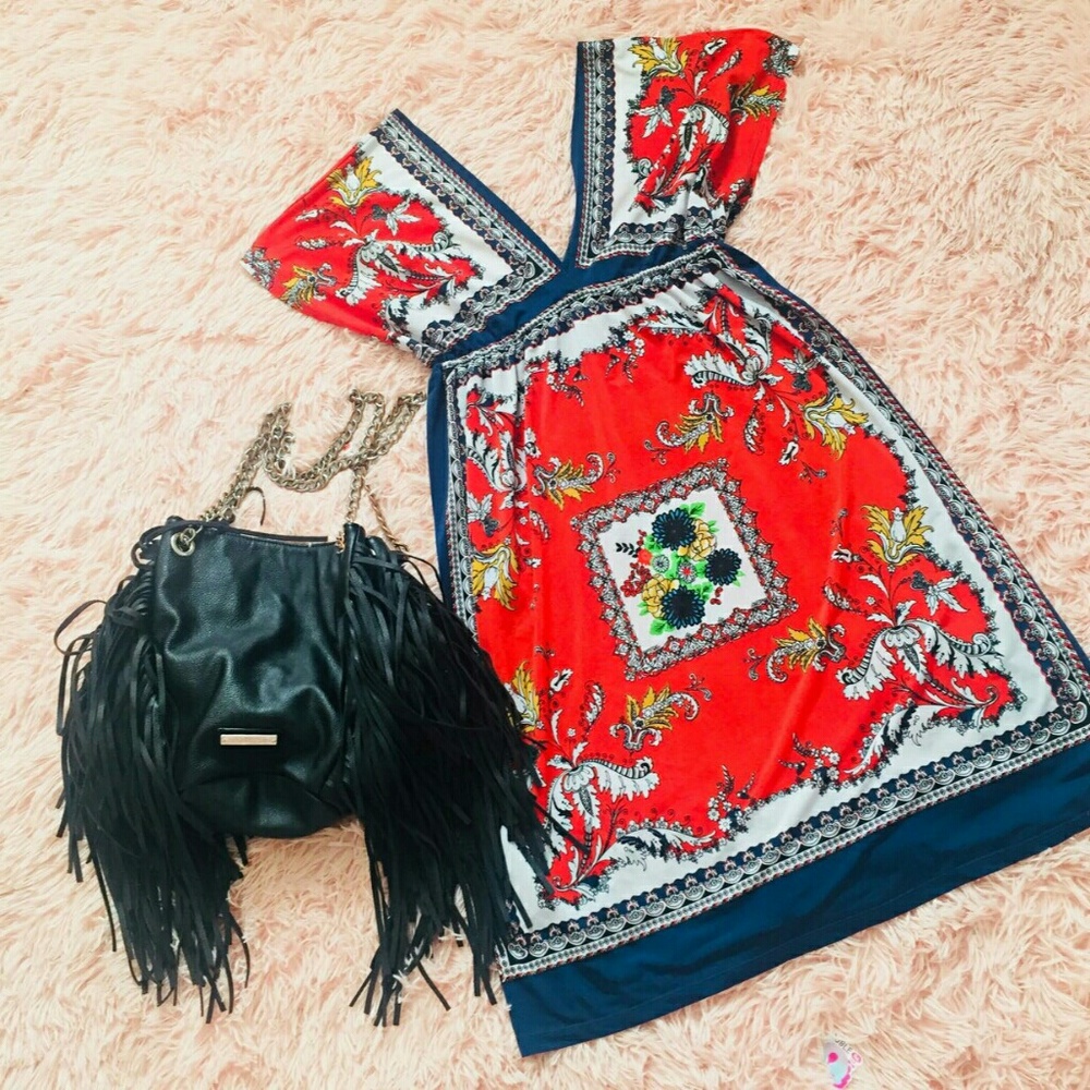 Tunic red top