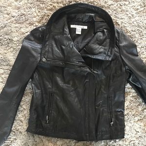 Black leather Rezrekshn jacket