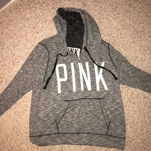 Very comfortable PINK zip up sweatshirt