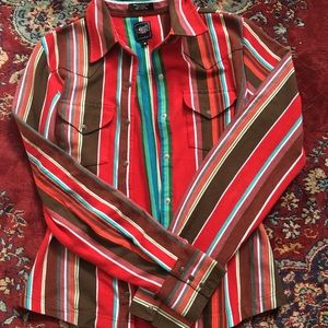 Vintage Striped button down