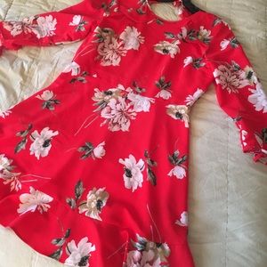 HOLIDAY TOPSHOP DRESS size 12