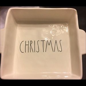 Rae dunn Christmas plate