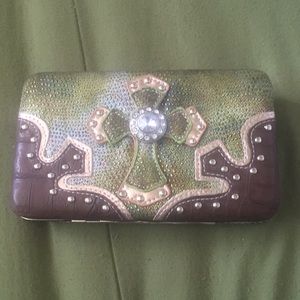Country girl cross wallet