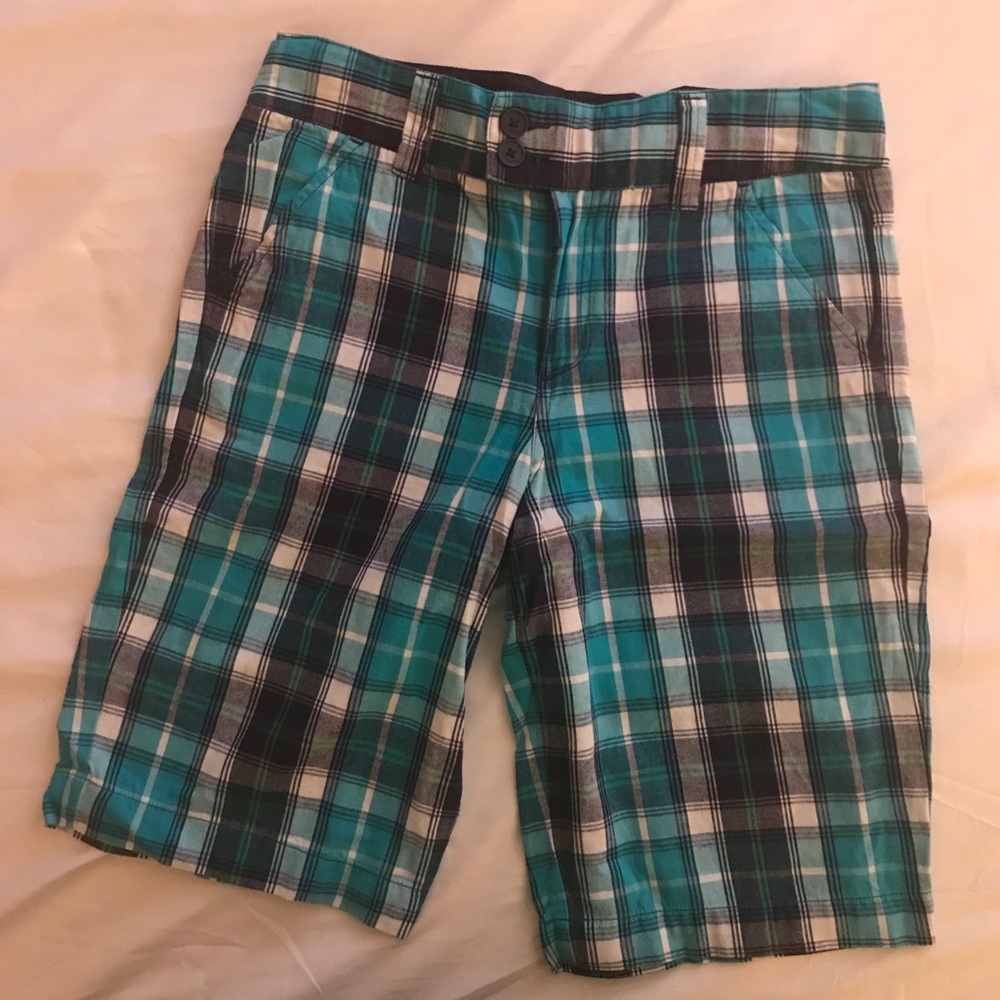 Plaid shorts