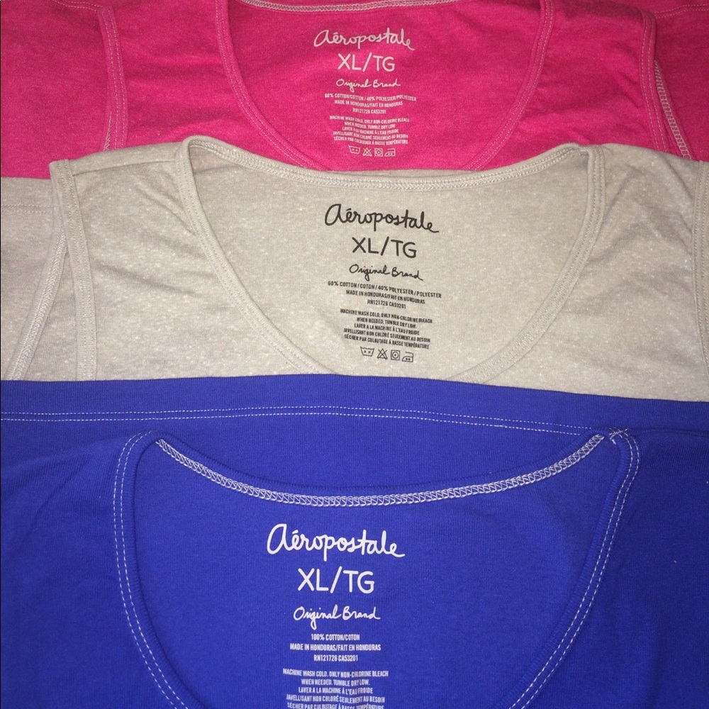 3 NWOT Aeropostale Tank Tops, XL